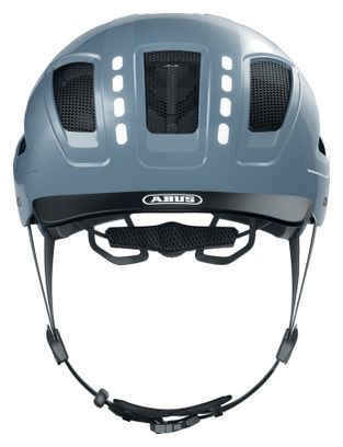Casque Abus Hyban 2.0 LED signal glacier