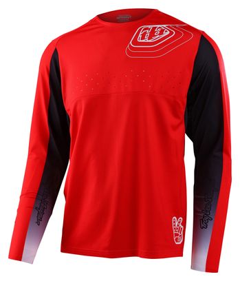 Maglia a manica lunga Troy Lee Designs Sprint Richter Race Red