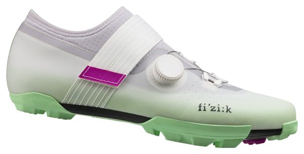 Scarpe da MTB Fizik Ferox 2 Carbonio Grigio/Verde
