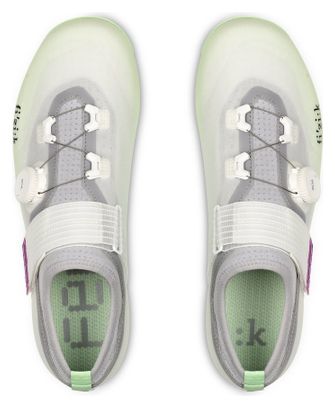 Scarpe da MTB Fizik Ferox 2 Carbonio Grigio/Verde