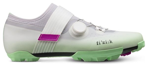 Scarpe da MTB Fizik Ferox 2 Carbonio Grigio/Verde