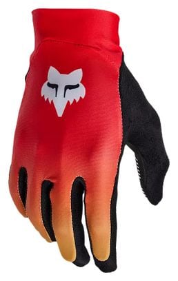 Fox Flexair Race Long Gloves Red