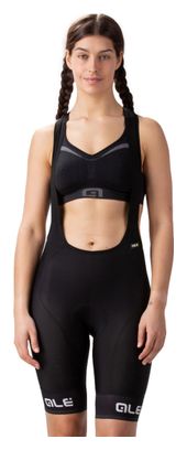 Culotte corto para mujer Alé Sella Plus Negro/Blanco