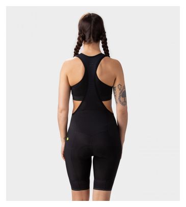 Culotte corto para mujer Alé Sella Plus Negro/Blanco