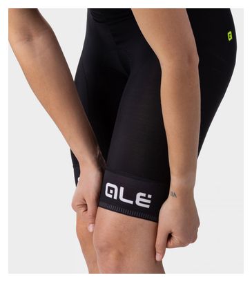 Culotte corto para mujer Alé Sella Plus Negro/Blanco