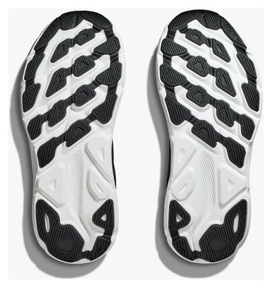 Hoka Clifton 9 Women's Running Shoes Black White
