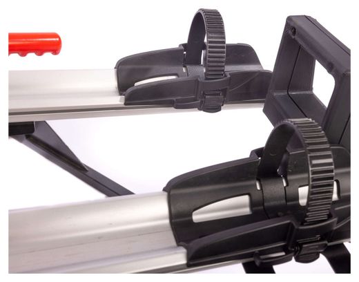 Porte-vélos plateforme sur boule d'attelage Mont Blanc SAREK compatible E-bike