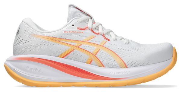 Asics Gel-Cumulus 28 Women's Running Shoes - White/Orange