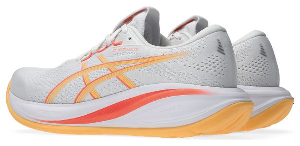 Asics Gel-Cumulus 28 Women's Running Shoes - White/Orange
