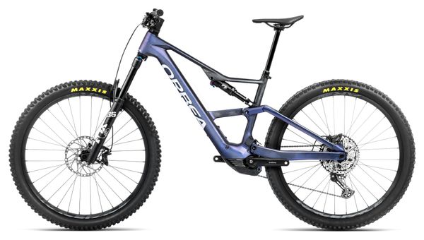 Orbea Rise LT M20 MTB elettrica a sospensione completa Shimano SLX 12S 630 Wh 29'' Tanzanite Blue Carbon Visualizza 2025