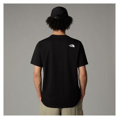 T-Shirt Manches Courtes The North Face Easy Noir