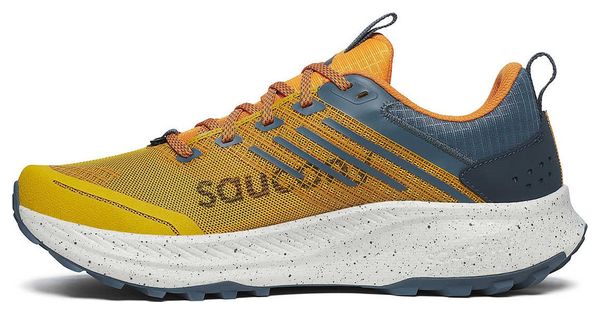 Zapatillas de trail Saucony Ride TR2 Amarillo Azul para hombre Alltricks.es