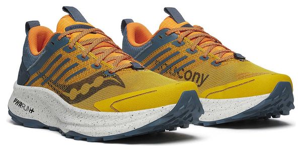 Saucony Ride TR2 Yellow/Blue Men's Trail Shoes