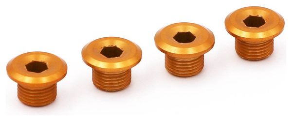 Rennen Regular Bolts Kettenblatt Gold (x4)