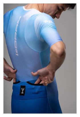 Tuta da triathlon LeBram Race per lunghe distanze, blu
