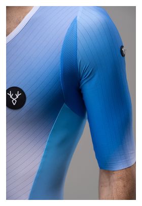Tuta da triathlon LeBram Race per lunghe distanze, blu