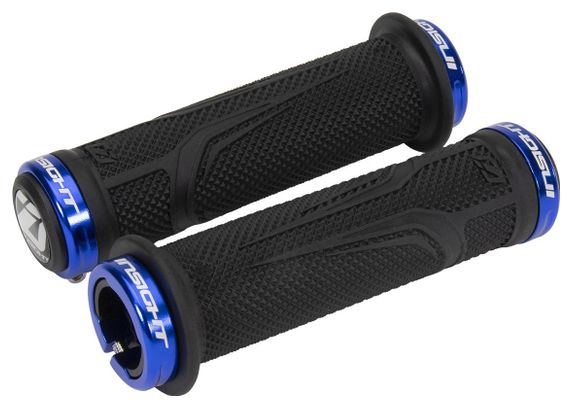 Paire de Grips Insight C.O.G.S 130mm Noir / Bleu