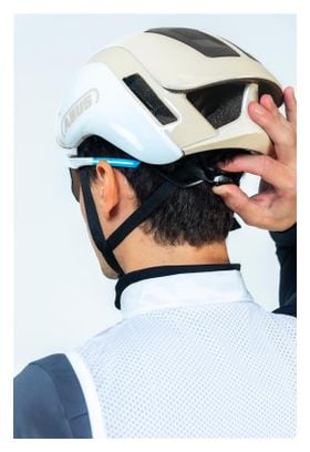 Casco de carretera Abus GameChanger 2.0 - Blanco/Beige