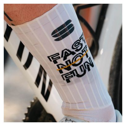 Calzini Sportful Fast Not Fun Bianco