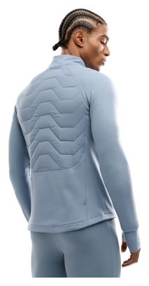 Veste fitness isolante légère homme Recharge Bleu