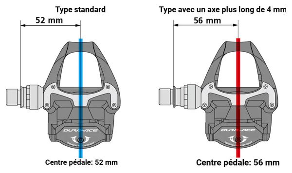 SHIMANO Dura-Ace PD-R9100 +4mm Pedals Pair