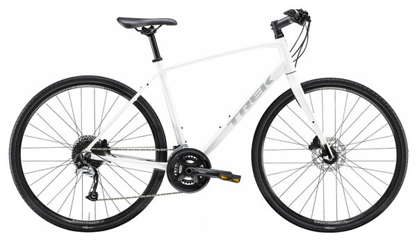 Trek FX 3 Disc City Bike Shimano Acera 9S White 2020 | Alltricks.com
