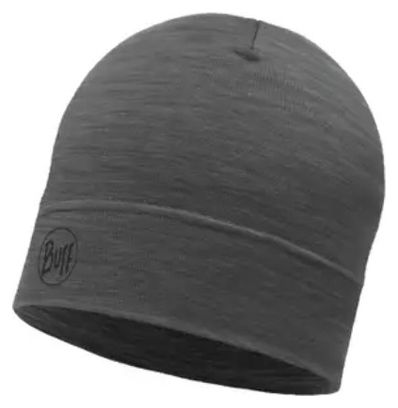 Bonnet Buff Mérinos Lightweight Gris