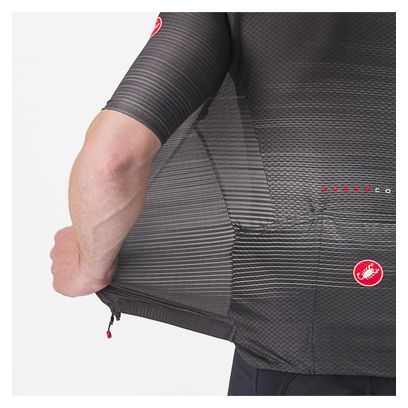 Maillot Manches Courtes Castelli Aero Race 6.0 Noir