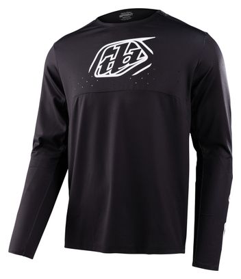 Langarmtrikot Troy Lee Designs Sprint Icon Schwarz