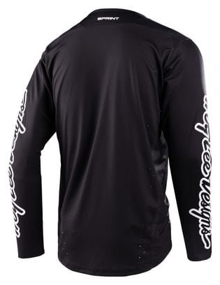 Troy Lee Designs Sprint Icon Long Sleeve Jersey Black