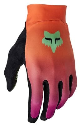 Fox Flexair Race Day Glo Orange Long Gloves
