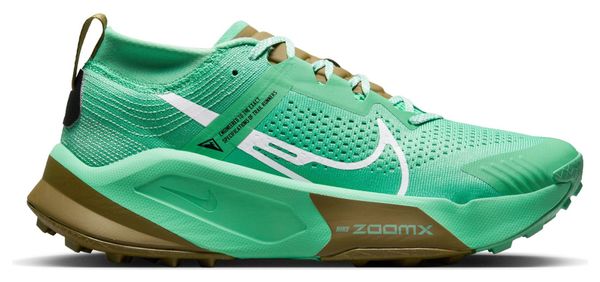Chaussures de Trail Running Nike ZoomX Zegama Trail Vert Marron