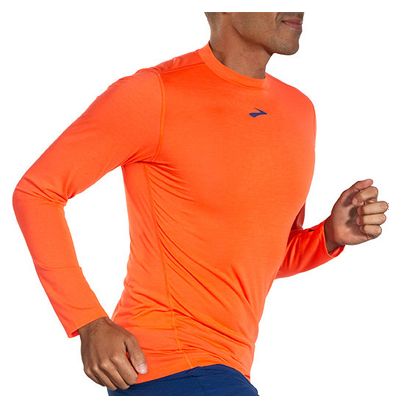 Maillot manches longues Brooks High Point Long Sleeve Orange Homme
