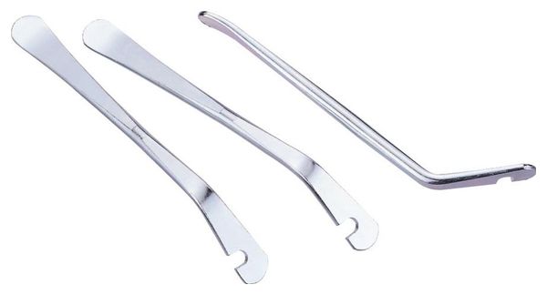 ICE TOOLZ Zinc plated tire lever 3 pieces set