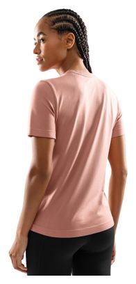 T-shirt fitness manches courtes femme Java Corail