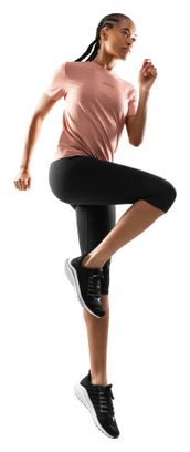 T-shirt fitness manches courtes femme Java Corail