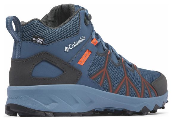 Botas de montaña Columbia Mid Peakfreak II Outdry Azul/Naranja