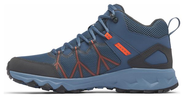 Botas de montaña Columbia Mid Peakfreak II Outdry Azul/Naranja