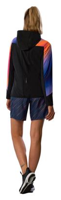 Giacca a vento Mizuno Active Alpha nero/multicolore da donna