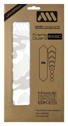 All Mountain Style Basic Camo White Protection Kit
