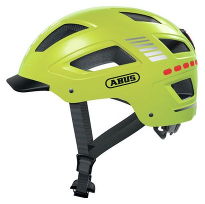 Abus Hyban 2.0 LED Signal Helm Geel