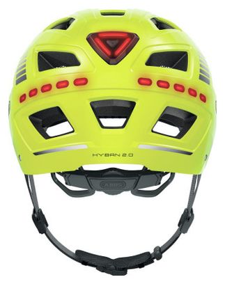 Casco segnaletica LED Abus Hyban 2.0 giallo