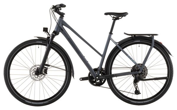 VTC Cube Kathmandu EXC Trapeze Shimano Cues 11V 700 mm Gris Metallic 2026