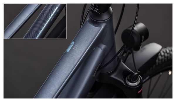VTC Cube Kathmandu EXC Trapeze Shimano Cues 11V 700 mm Gris Metallic 2026