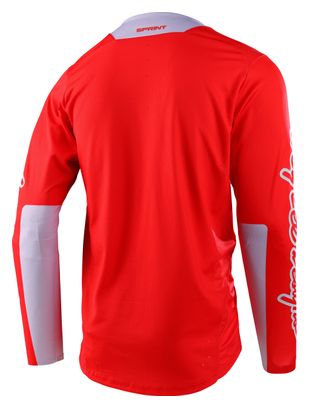 Troy Lee Designs Sprint Icon Race Long Sleeve Jersey Red