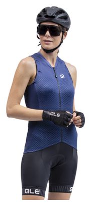 Maillot sin mangas para mujer Alé Level Azul