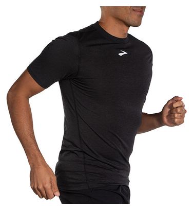 Brooks High Point Jersey met korte mouwen Zwart Heren