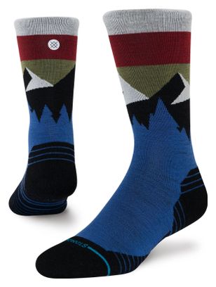 Stance Performance Light Wool Crew Socks Blue