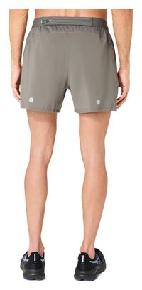Pantaloncini Asics Road 5in Grigi da uomo