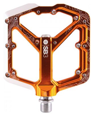 SB3 Spectrum Orange platte pedalen